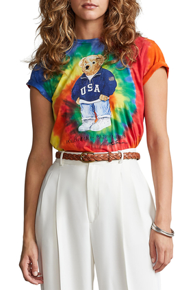 Polo Bear Tie-Dye T-Shirt